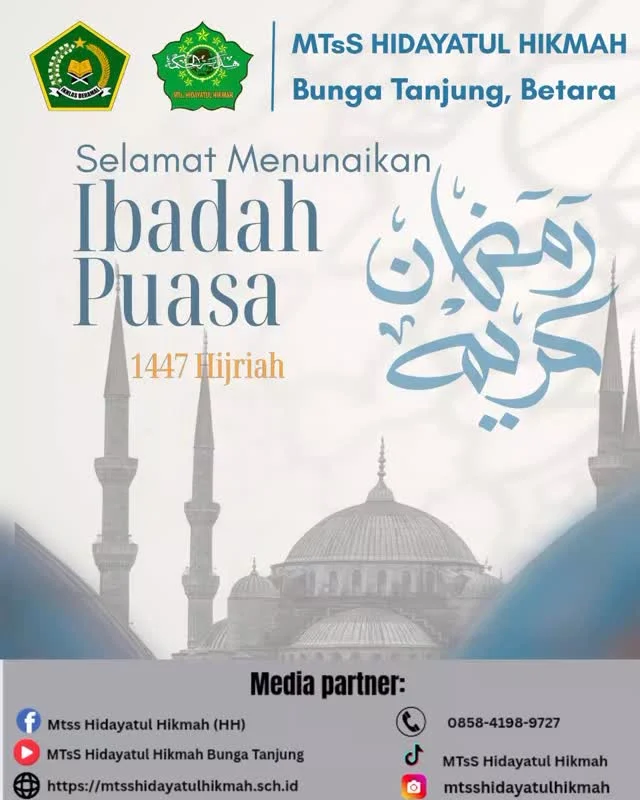 Selamat Menunaikan Ibadah Puasa Ramadhan 1447 H