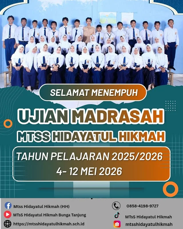 Selamat Menempuh Ujian Madrasah 2025/2026